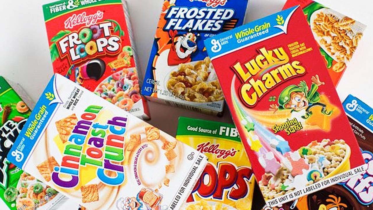 custom cereal boxes